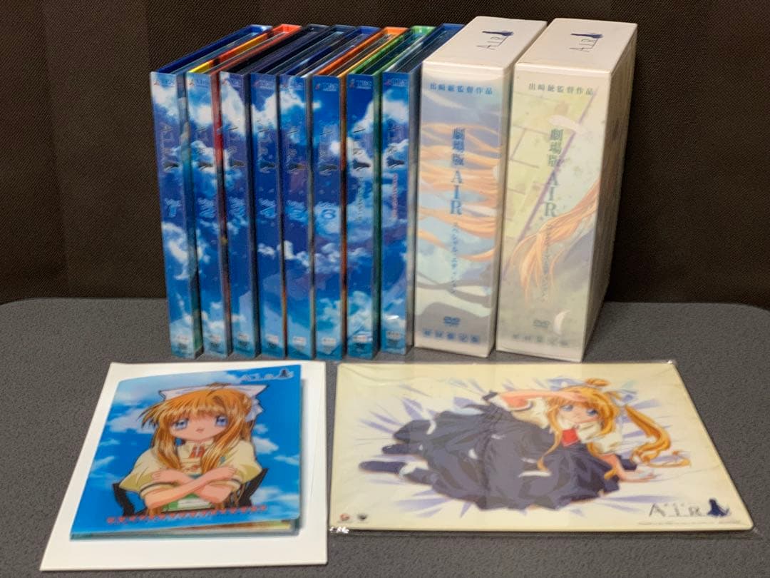 AIR 1-6巻＋IN SUMMER＋MEMORIES＋劇場版AIR [DVD] - メルカリ