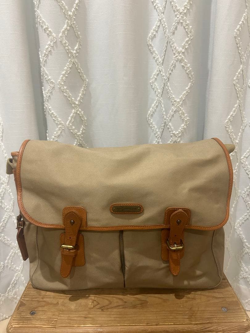 Polo Ralph Lauren ショルダーバッグ ベージュ サファリ - メルカリ