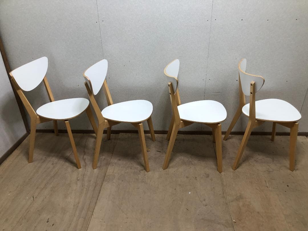 NORDMYRA ダイニングチェア IKEA ノールドミーラ 4脚 48348 - メルカリ