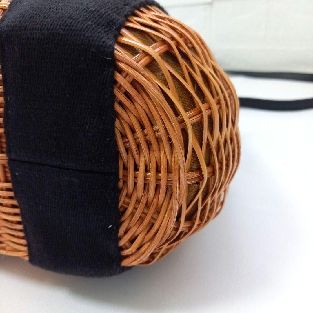 ☆美品☆《VIOLAd'ORO 》ラタン カゴバッグ ショルダー 2way