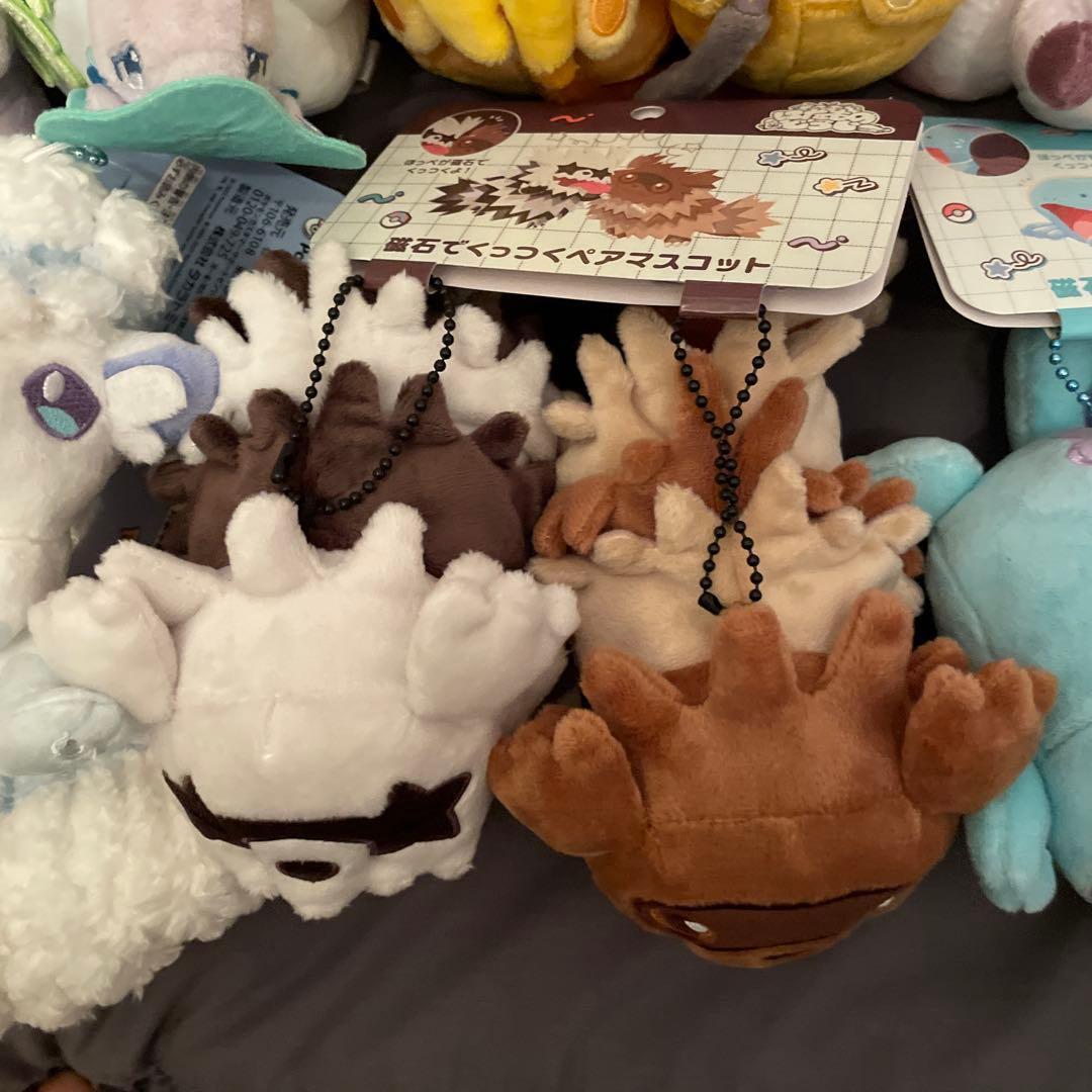 磁石でくっつくペアマスコット にたものどうし ポケモンセンター 6種