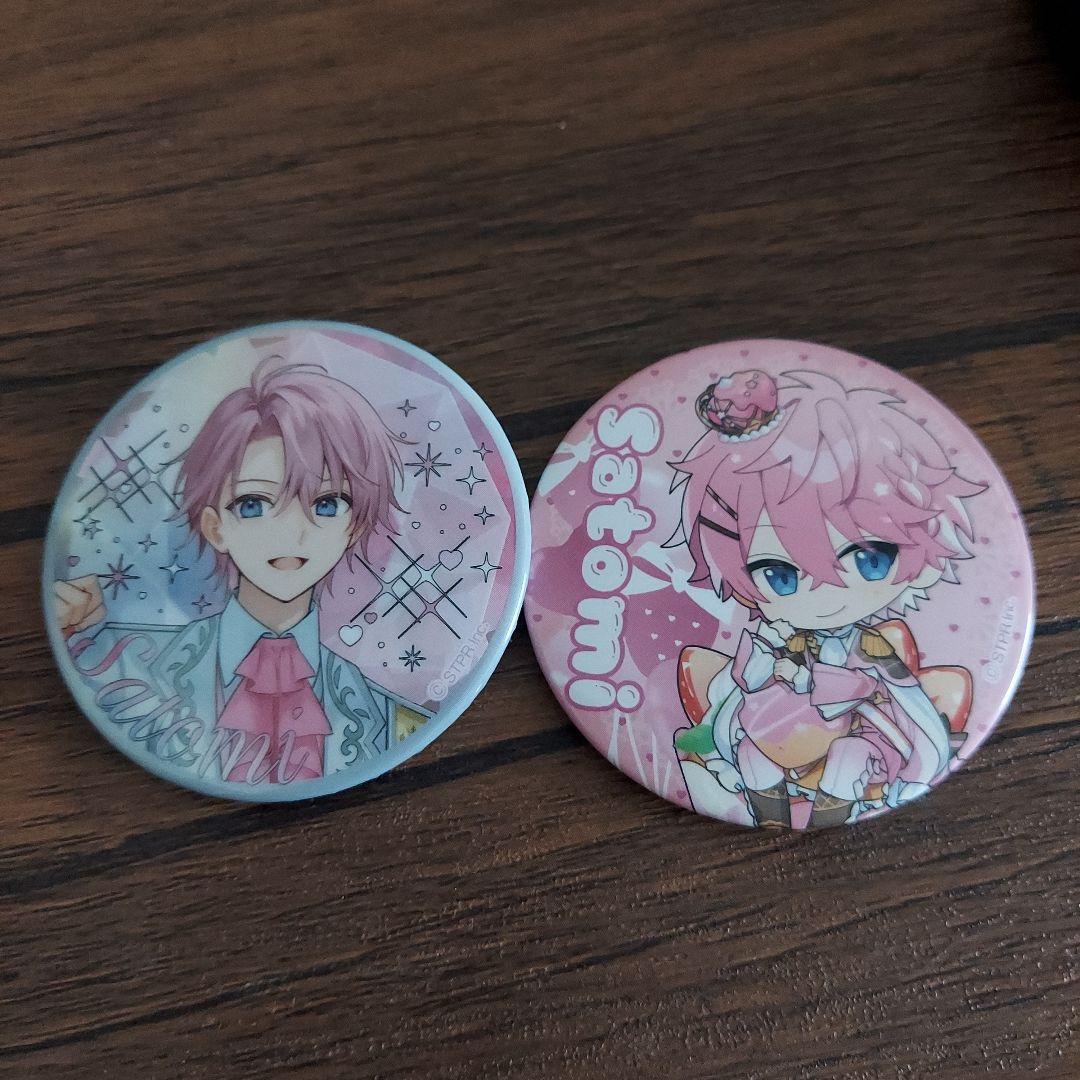 すとぷり9周年記念缶バッジ さとみくん - メルカリ