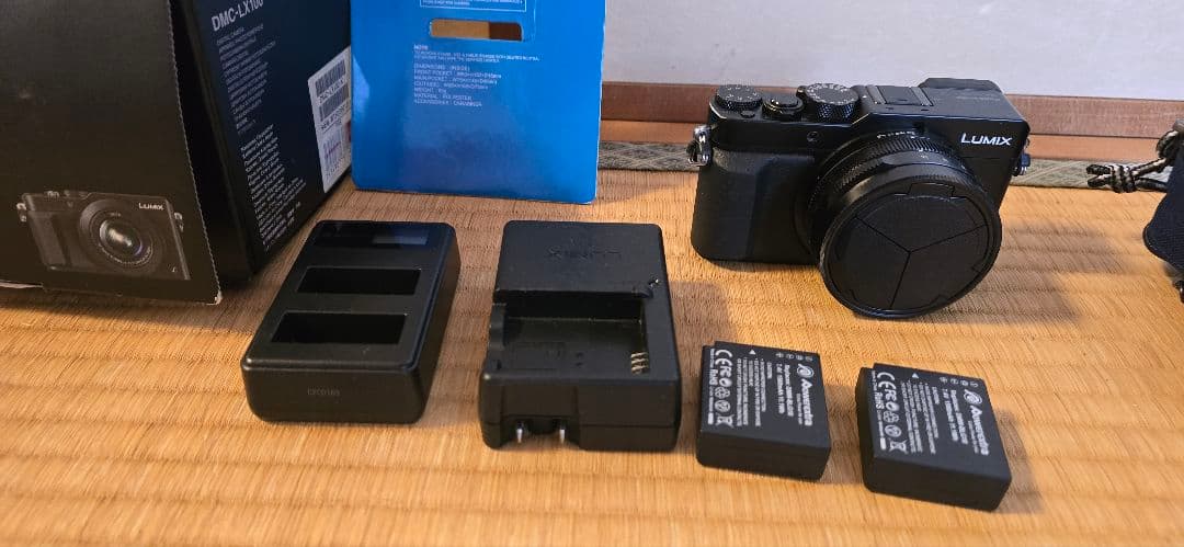 Panasonic LX100 ブラック｜バッテリー2個・充電器2個・ケース付 Amazon.com : BM 2 Pack DMW-BLG10 Batteries and Dual Battery