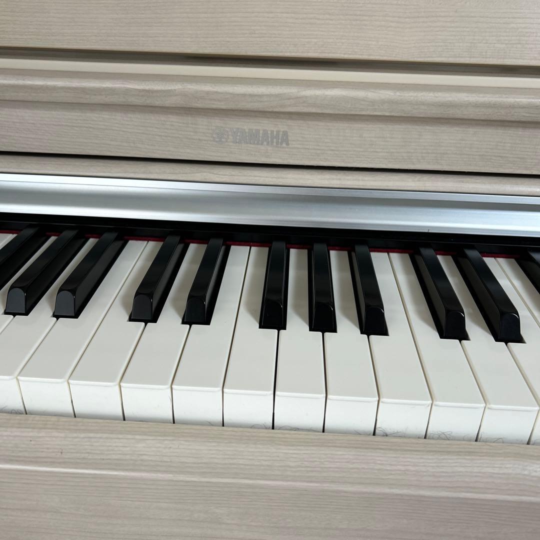 YAMAHA 88鍵電子ピアノ ライトウッド（aomoto 様専用） - メルカリ