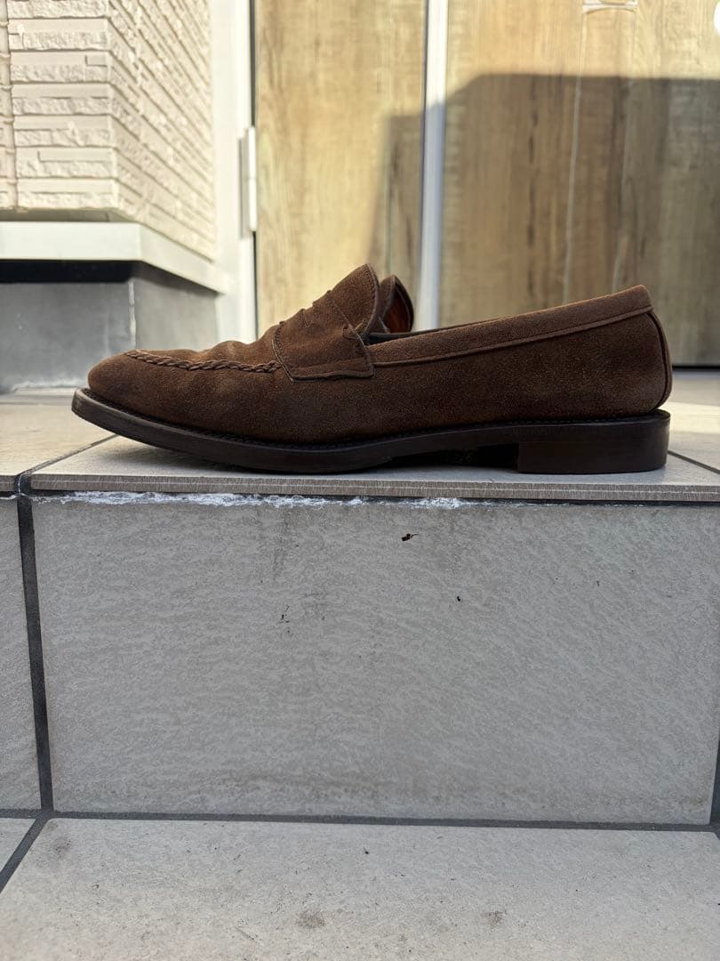 Alden x UNITED ARROWSスエード ローファーサイズ7 1/2 - メルカリ