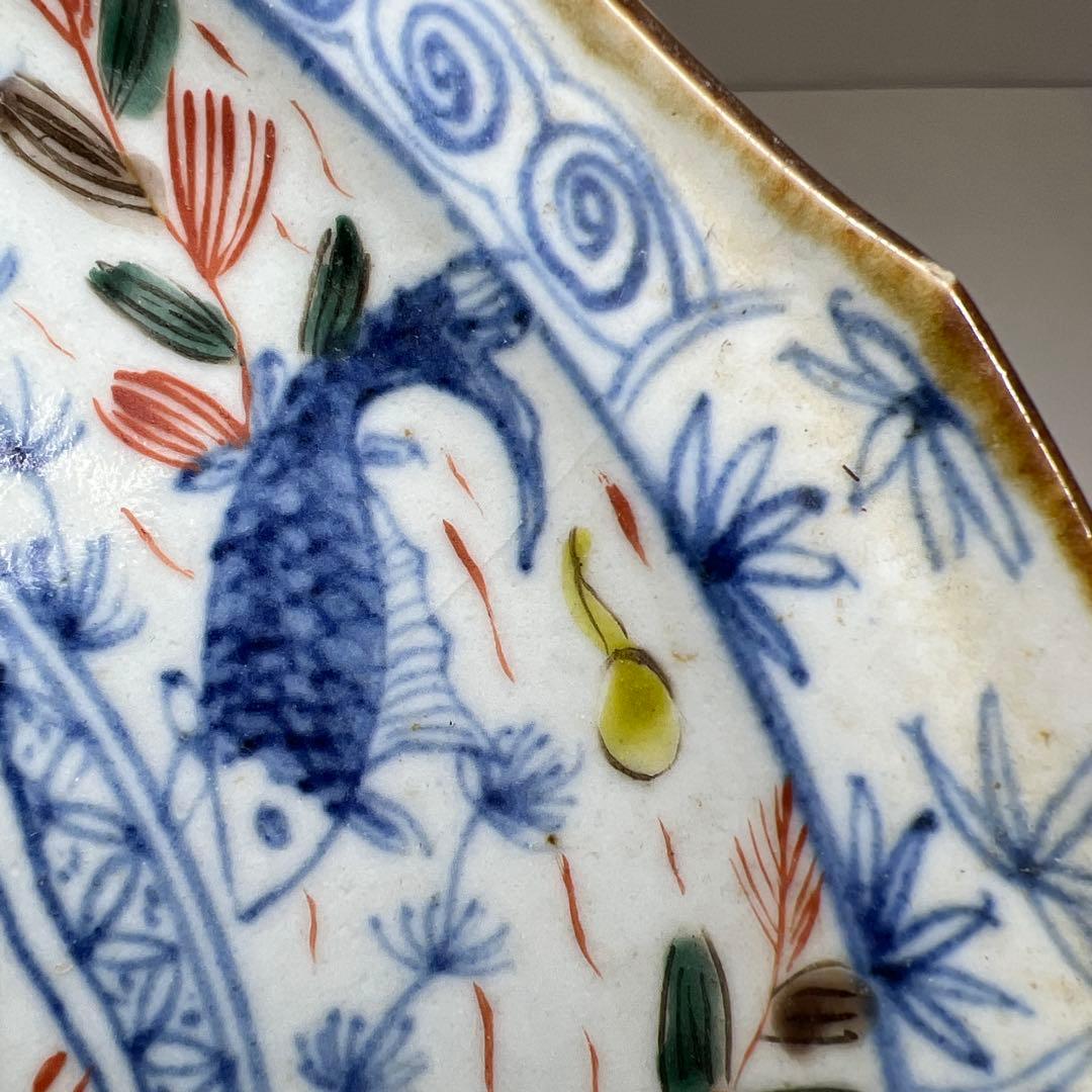 専用 中国古玩 天啓年製 赤絵大皿 幅約25㎝ 東Y8-0130☆2F - メルカリ