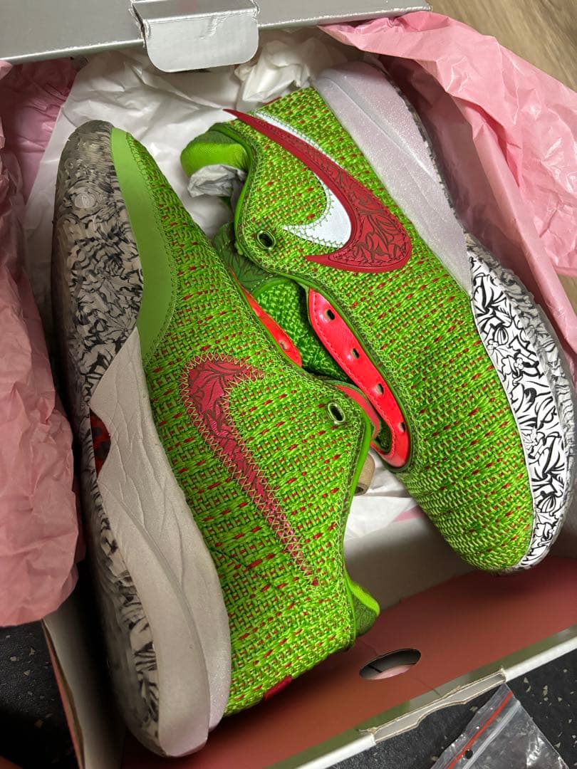 Nike レブロン２０　　バッシュ　25.5 クリスマスカラー Nike Lebron 20 EP 