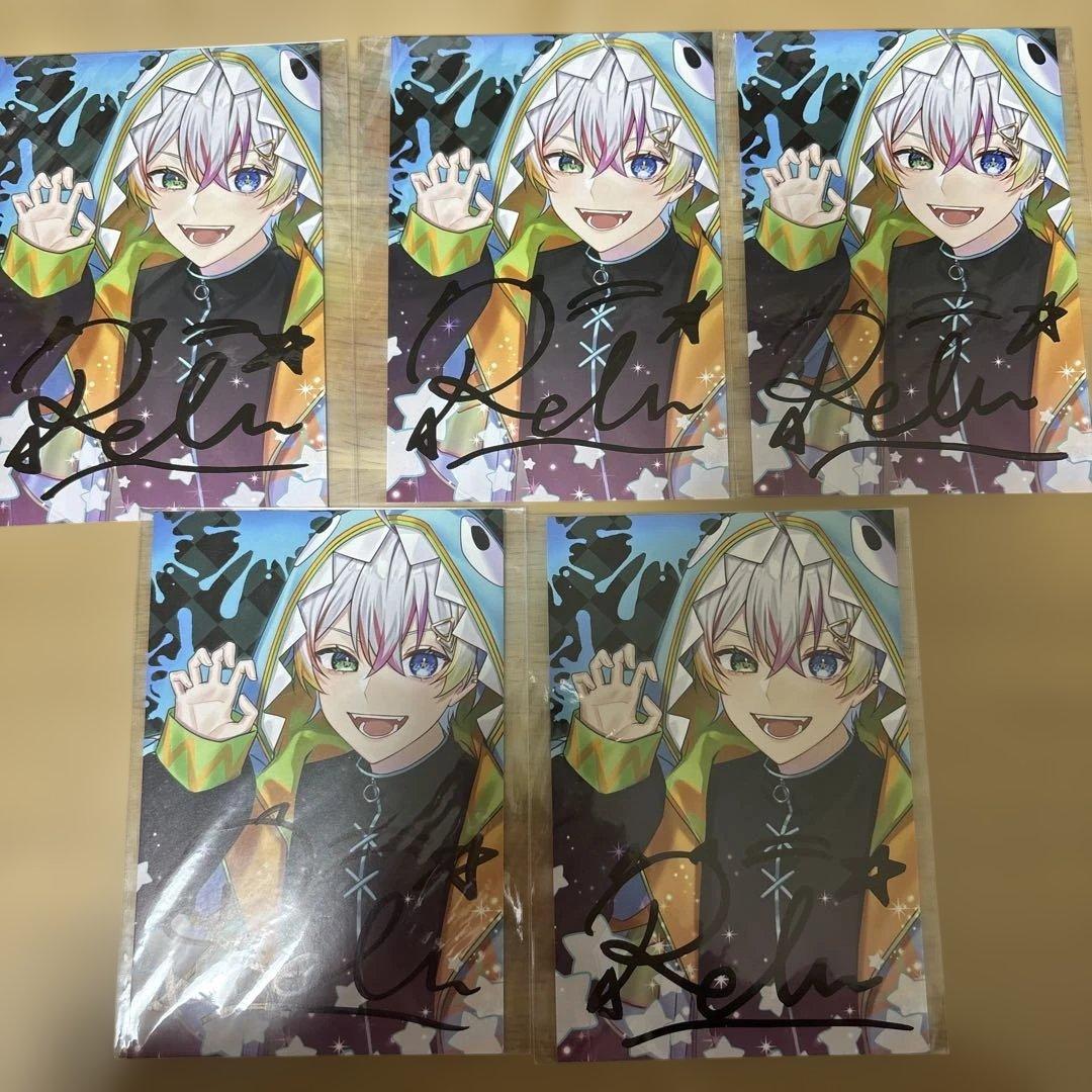 すたぽら れる ライブ特典 入場特典 直筆サイン - メルカリ