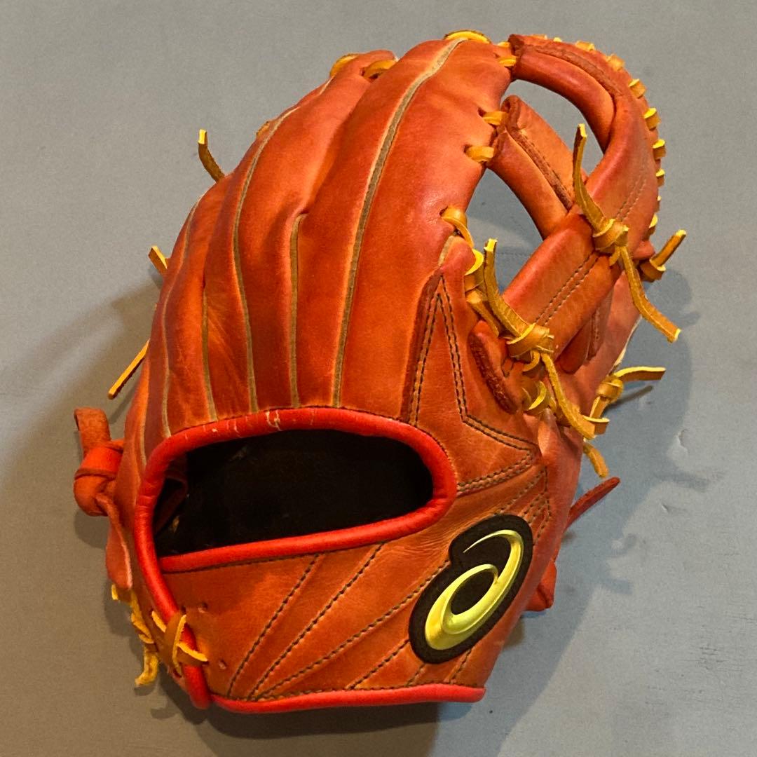 【少年軟式グローブ】アシックス オールラウンド 田中広輔モデル 即戦力 右投げ ASICS（アシックス） 交換往復送料無料 グローブ 野球 少年軟式 田中