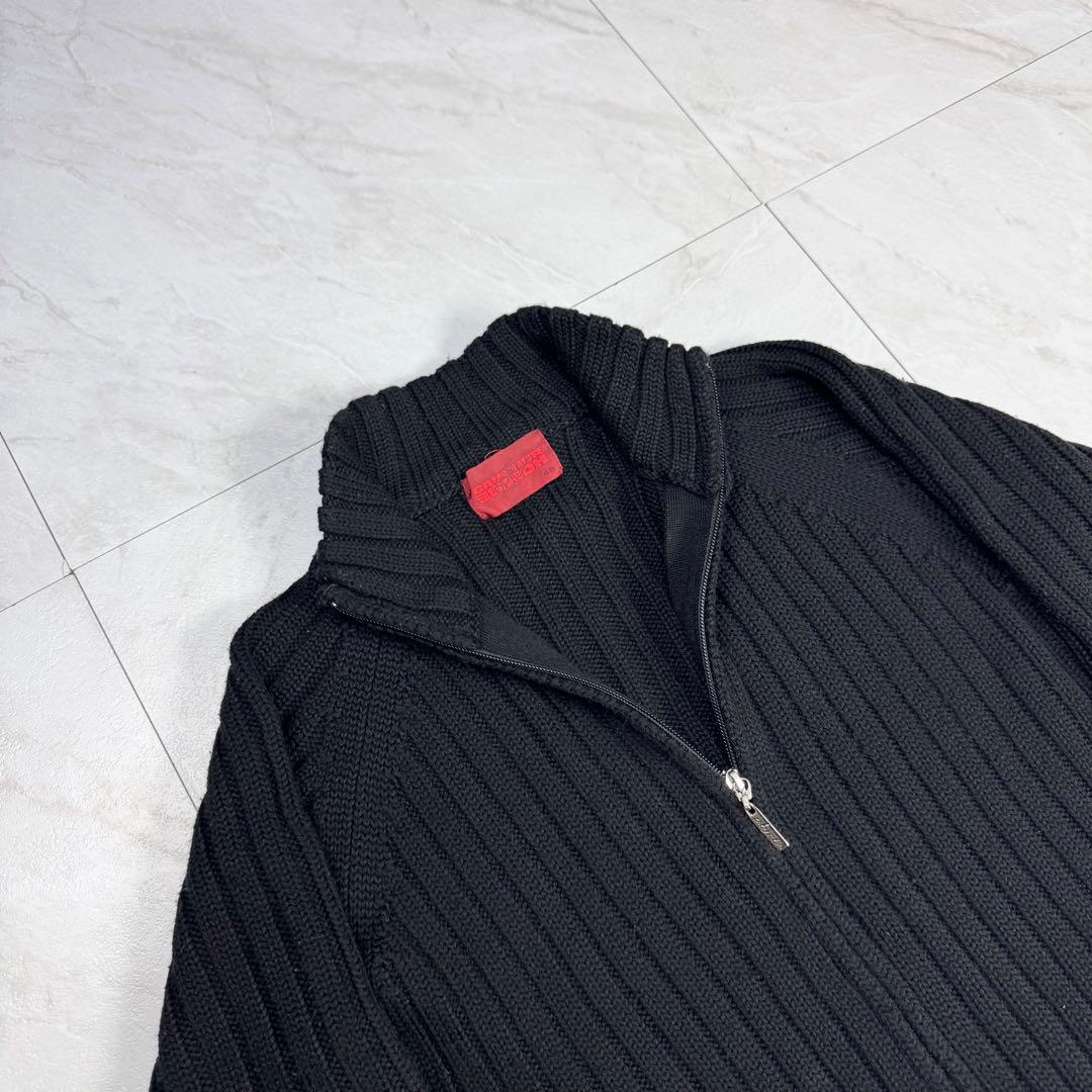 Jean Paul Gaultier ドライバーズニット フルジップ 46 黒 - メルカリ