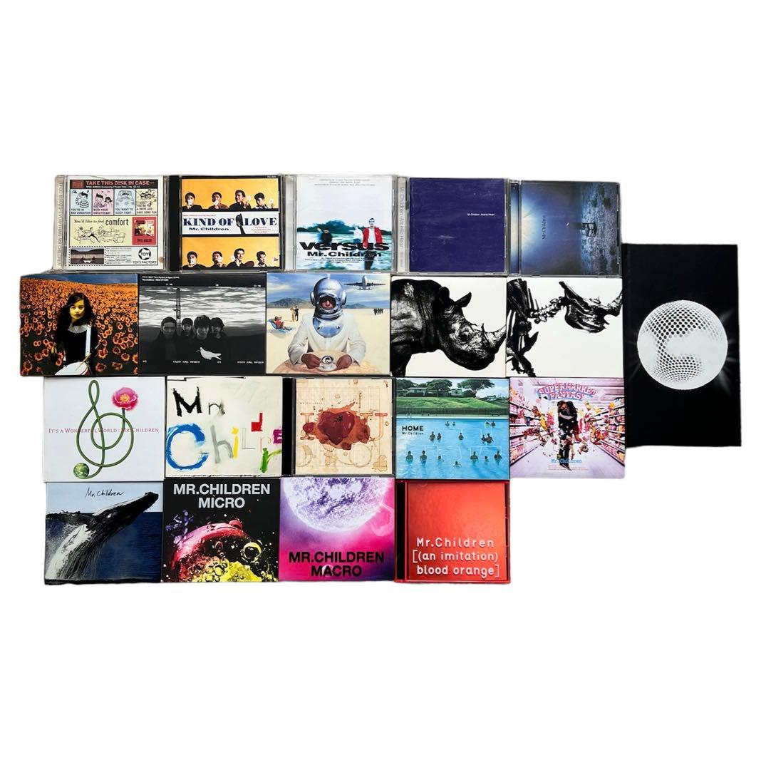 Mr.Children】ミスチル アルバム20枚セット（一部DVD付） - メルカリ