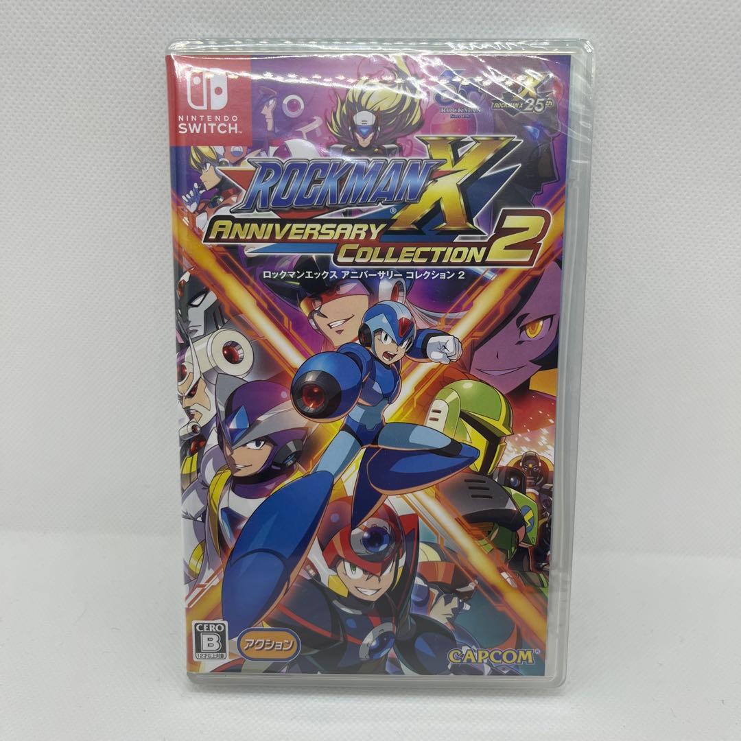 ロックマンXアニバーサリーコレクション2 Switch版 シュリンク未開封品 ロックマンX アニバーサリー コレクション 2 【Switchソフト