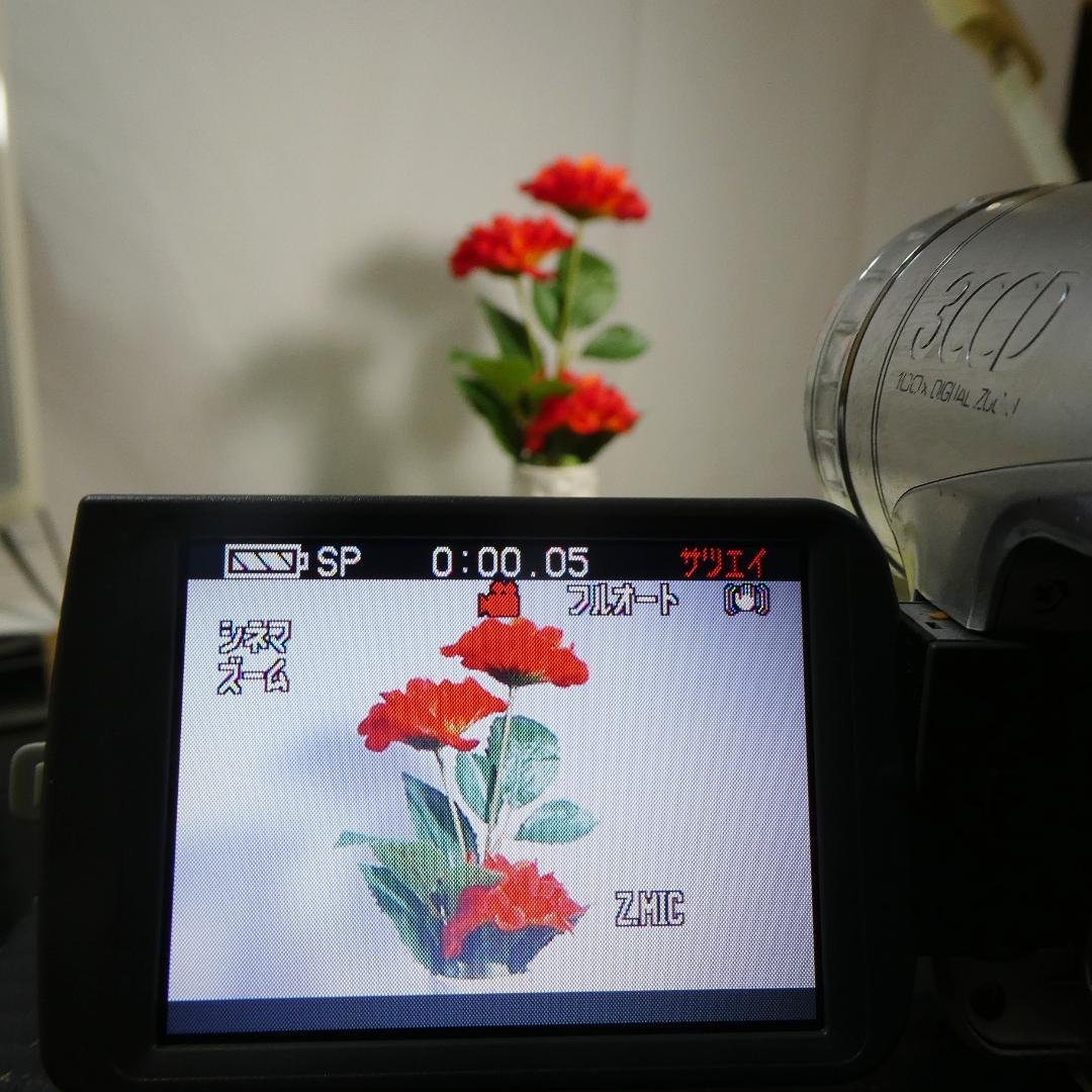 パナソニック NV-GS200 動作良好 MiniDVビデオDVDダビングに最適