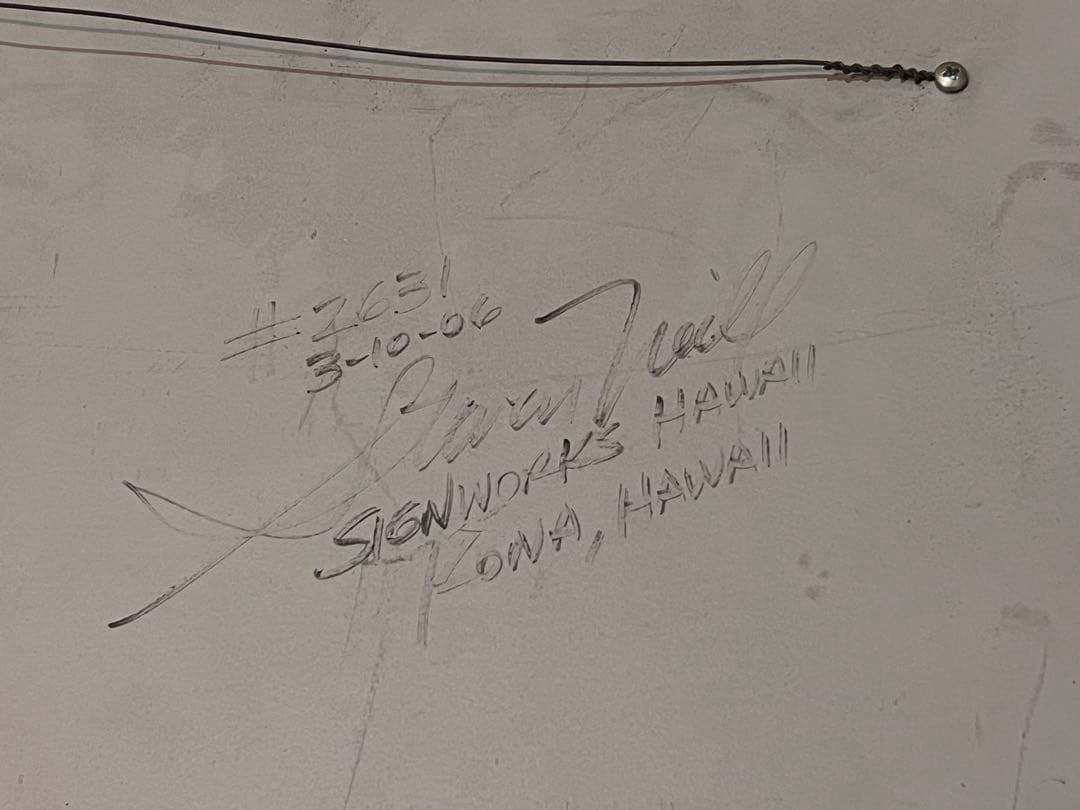 Reyn Spooner レインスプーナーサインボード アロハ ハワイ好きな方へ