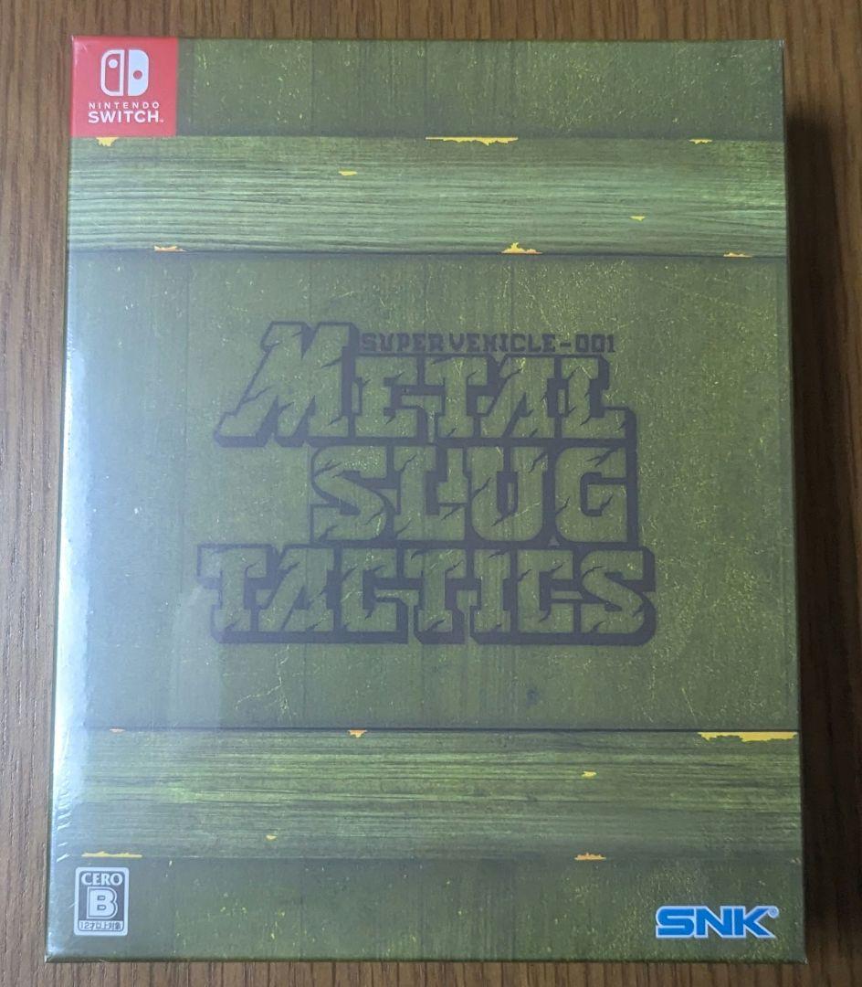 新品 L SLUG TACTICS スペシャルコレクション BOX Metal Slug Tactics Commanding Officer Edition (Switch, PS5, PS4