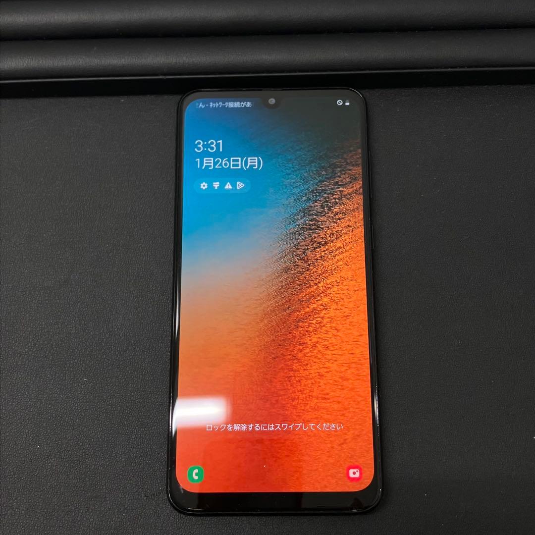 《美品》 Galaxy A30 ブラック スマートフォン SCV43 64GB