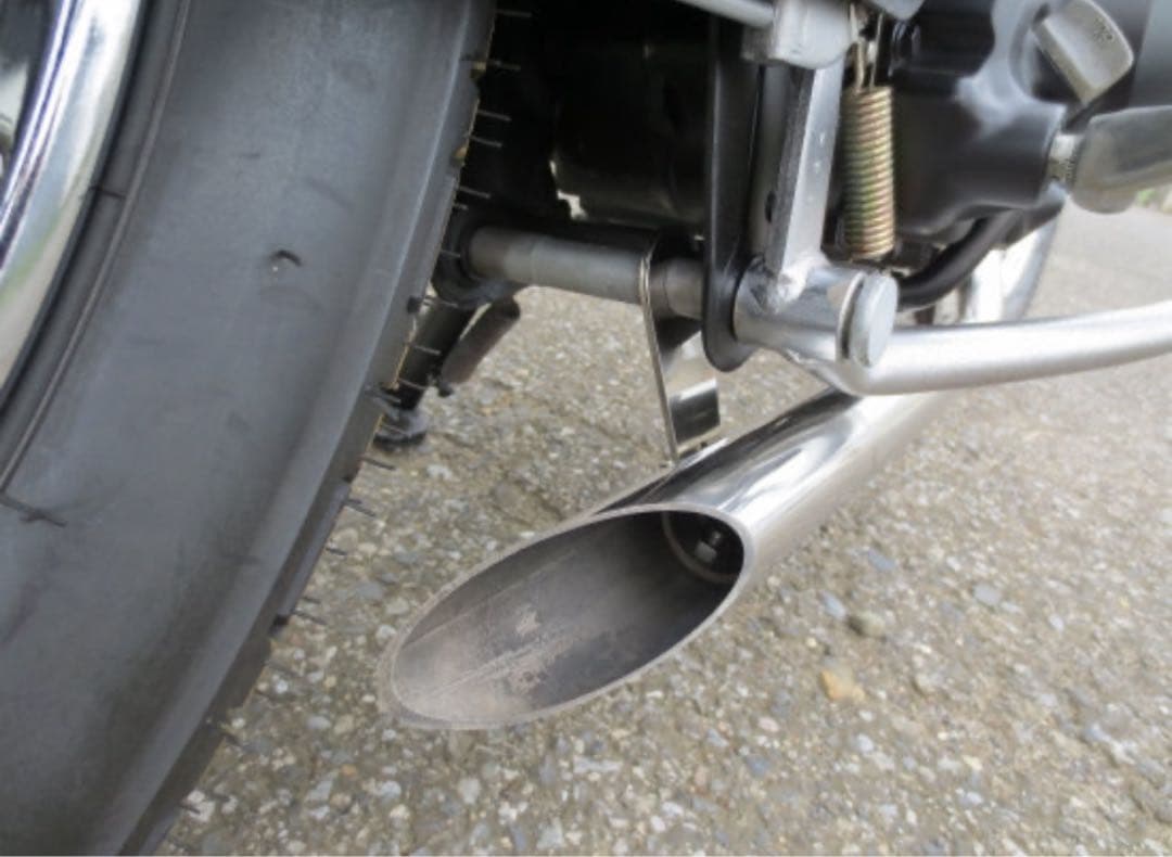 カブ用【ステンレス】ドラッグパイプマフラー c50 c90カブ スーパー