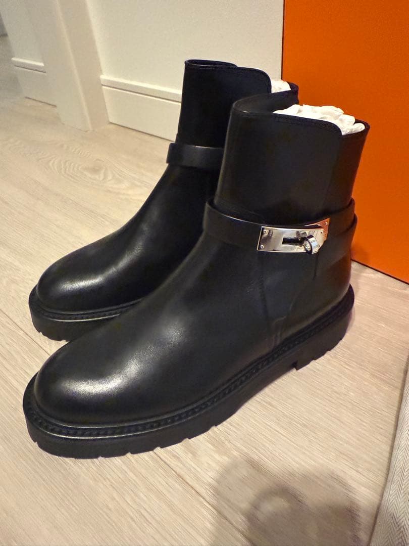 Hermes ショートブーツ《ジェフ》Jeff