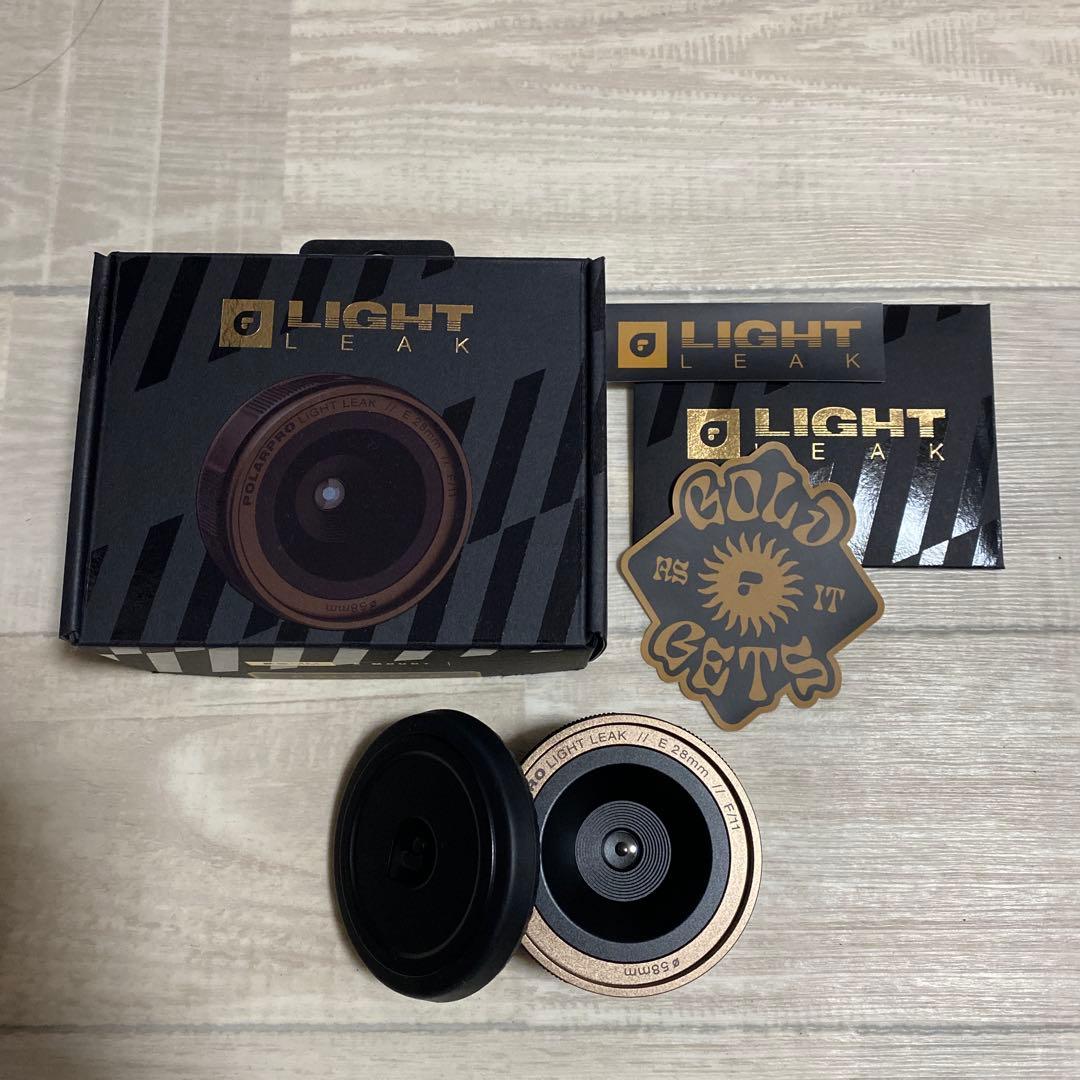 LIGHT LEAK POLARIZING 28mm F/11 レンズ PolarPro LightLeak 28mm f/11 Full Frame Lens For Canon RF Lowest
