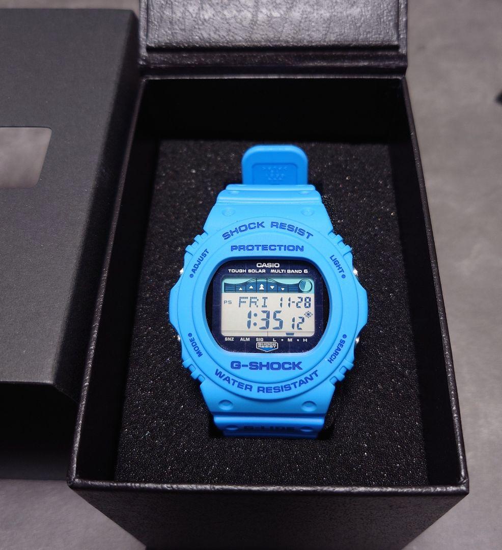 未使用 CASIO G-SHOCK GWX-5700CS-2JF Gライド 青 G-SHOCK】2018 サーファーモデル G-LIDE New！ | G-STYLE｜鹿児島の