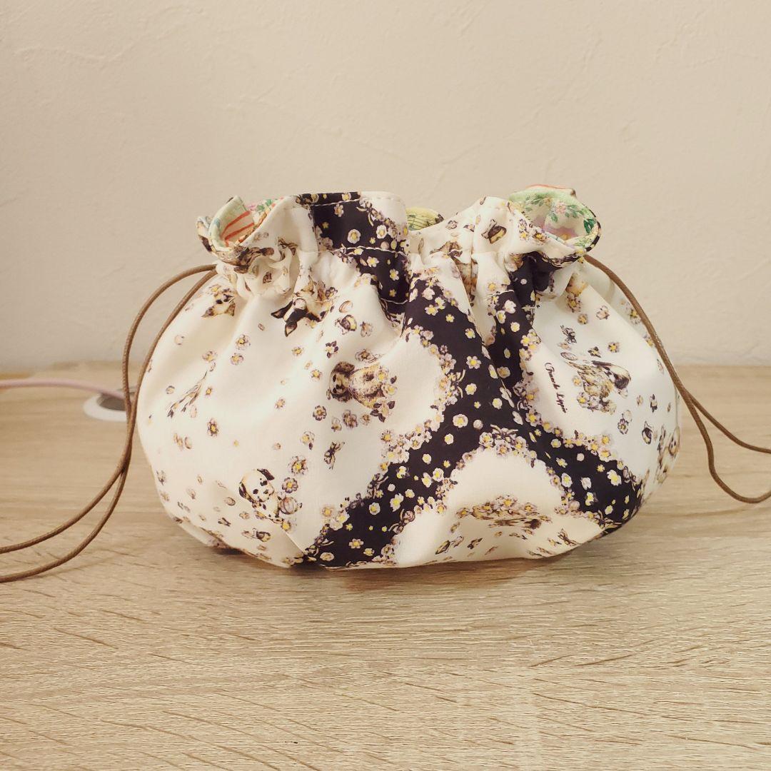 《専用》 ダレスバッグ パンプキン巾着 ハンドメイド