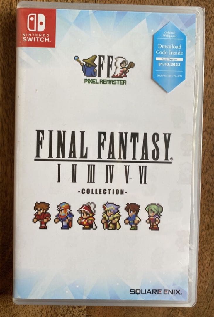 【新品未開封】ファイナルファンタジー ピクセルリマスター【パッケージ版】 ファイナルファンタジー ピクセルリマスター」パッケージ版，2025年3月