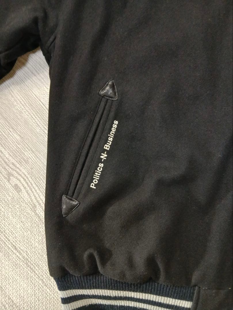 P*0様 PNB NATION ビッグサイズ Y2K 90s00sスタジャン リ - メルカリ