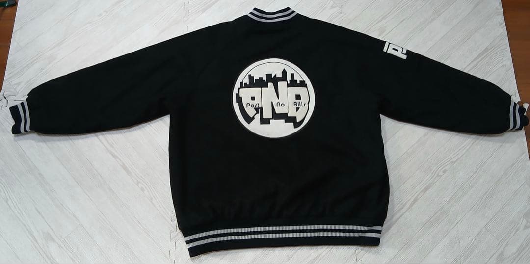 P*0様 PNB NATION ビッグサイズ Y2K 90s00sスタジャン リ - メルカリ
