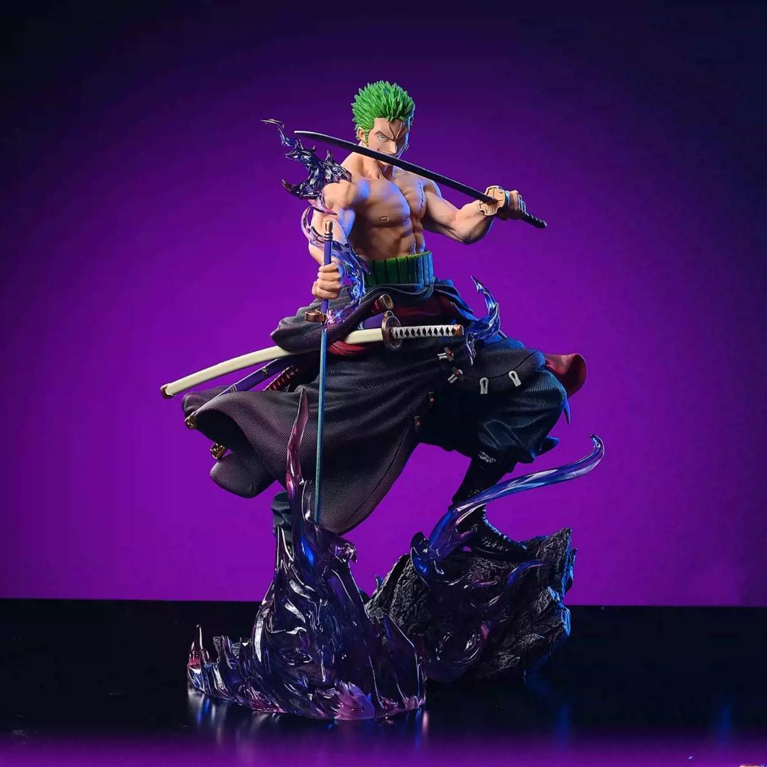 ワンピース ロロノア・ゾロ フィギュア ガレージキット LXスタジオ 黒