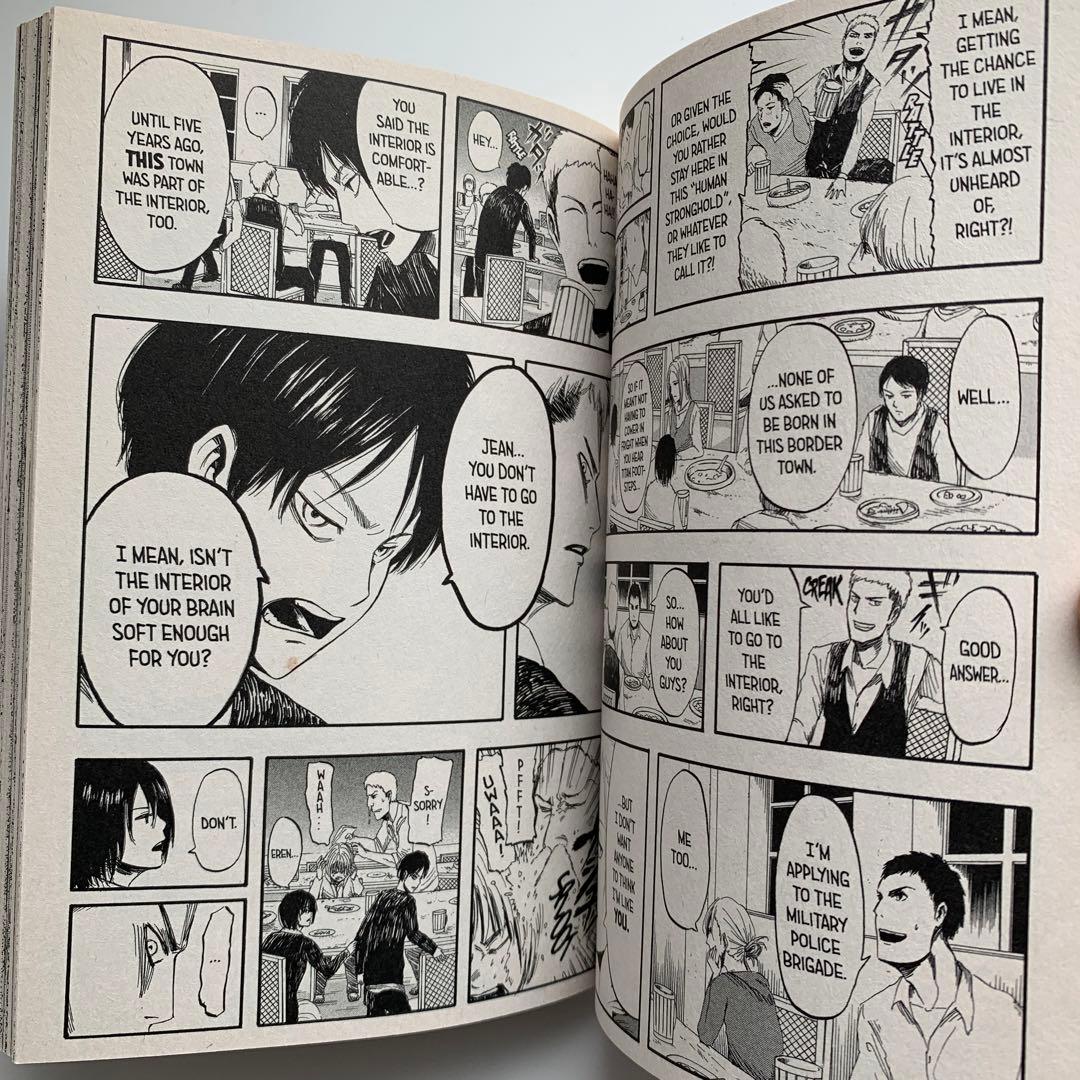 進撃の巨人（ATTACK on TITAN）（英語版）1巻・2巻（2冊セット