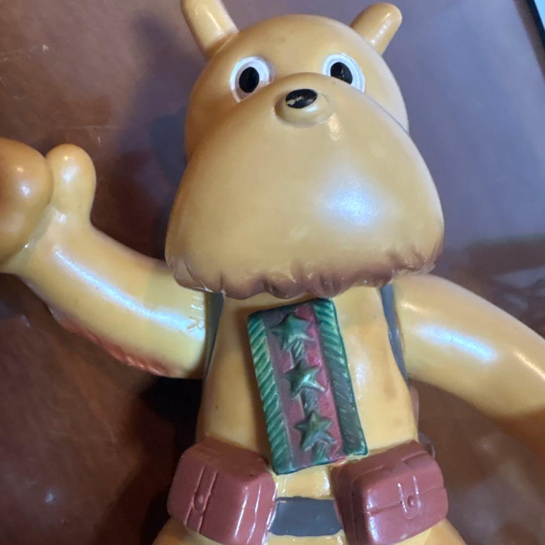 のらくろ ソフビ ④ モール中隊長 マルサンビンテージ コレクター手放