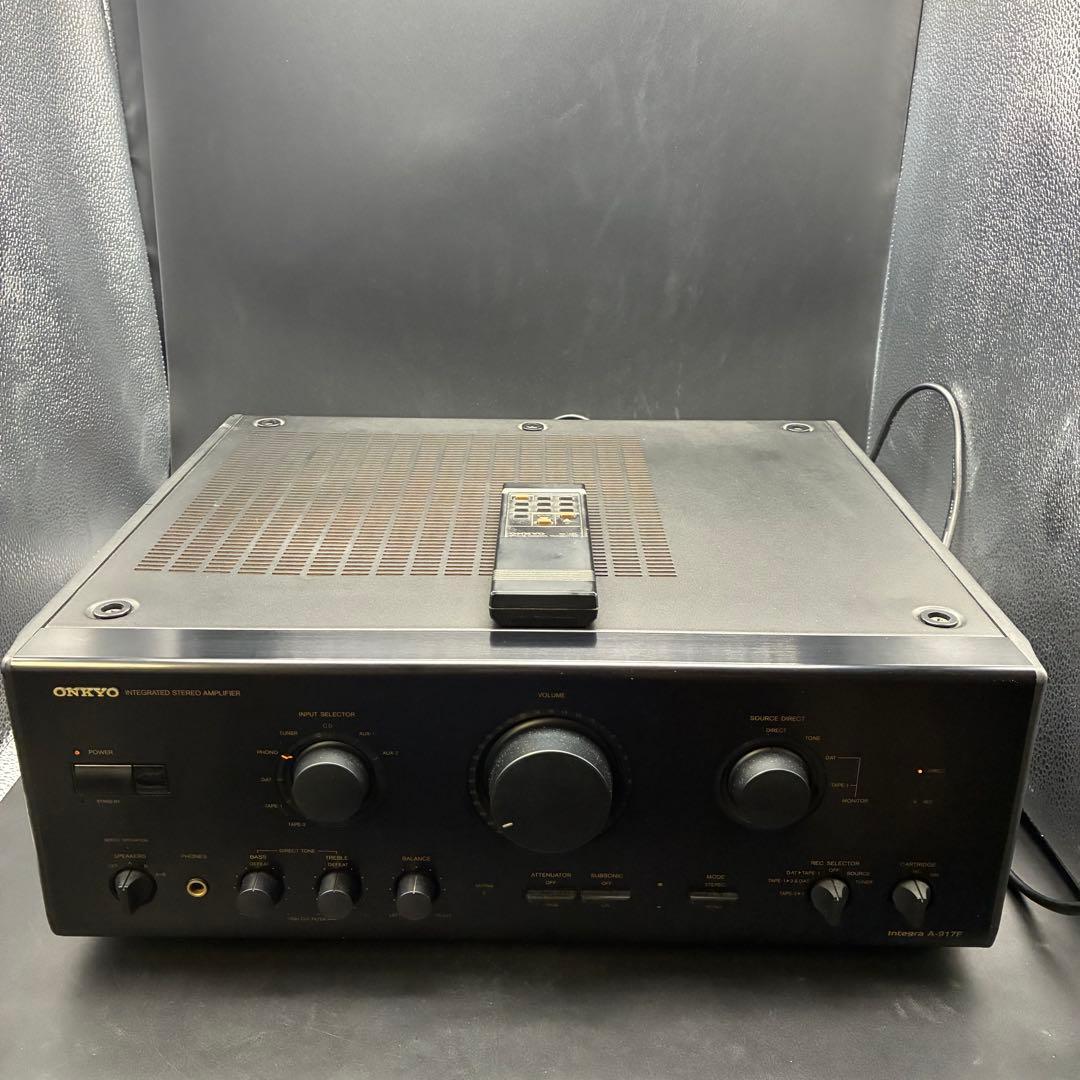 【通電確認済み】ONKYO オンキョー Integra A-917F ジャンク A-917F