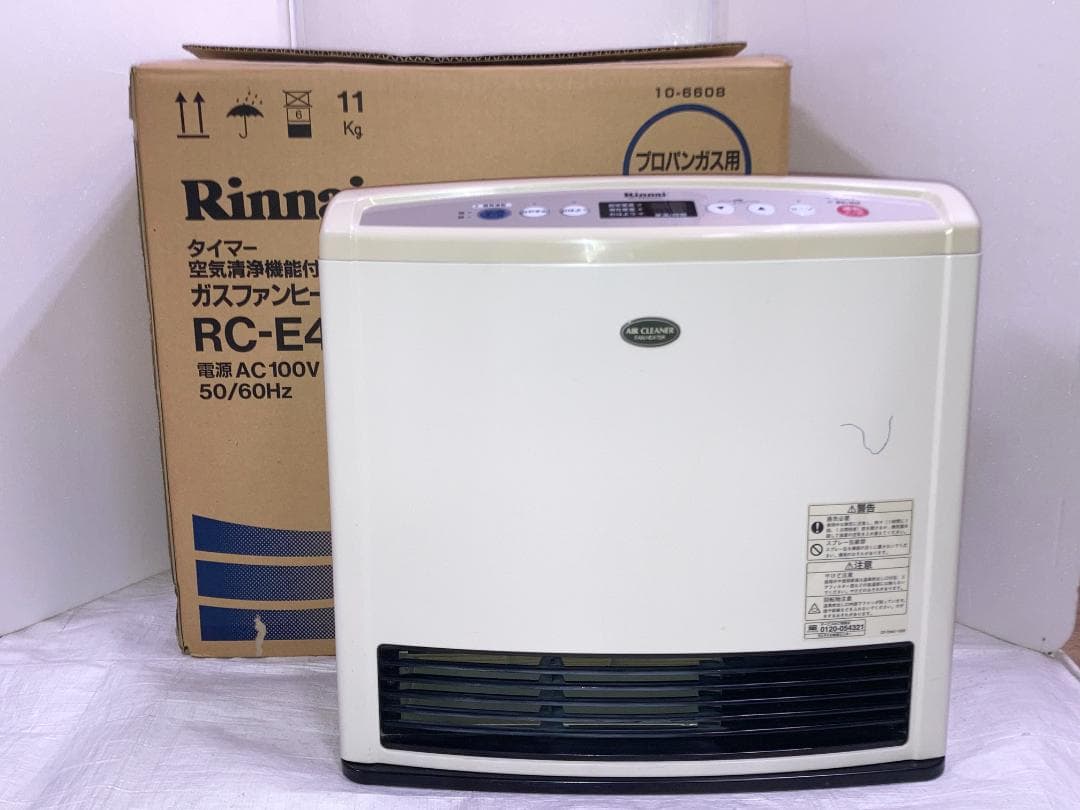 ☆LPガス用☆リンナイ ガスファンヒーター RC-E4002AC-2 2005年 - メルカリ