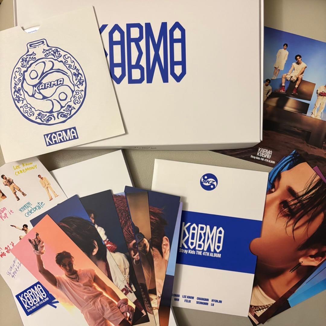 straykids スキズ KARMA カルマ アルバム トレカ抜き 箱なし - メルカリ