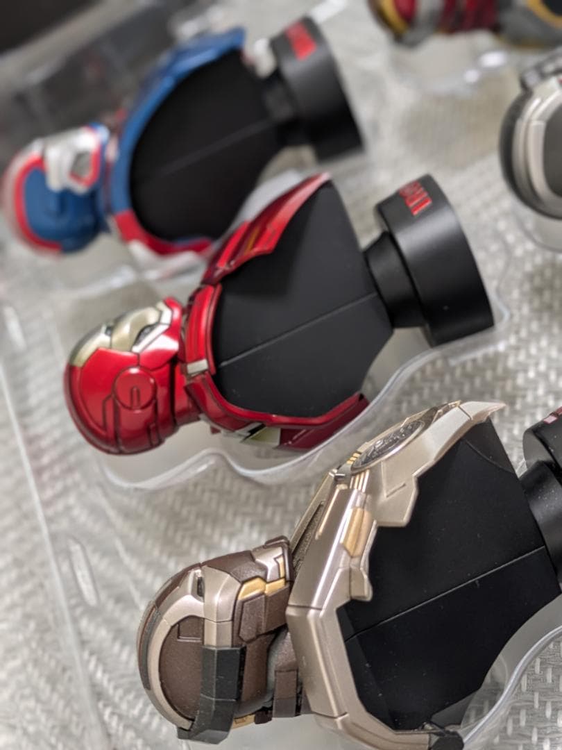 アイアンマン3 デラックスセット バスト8体セット ホットトイズ