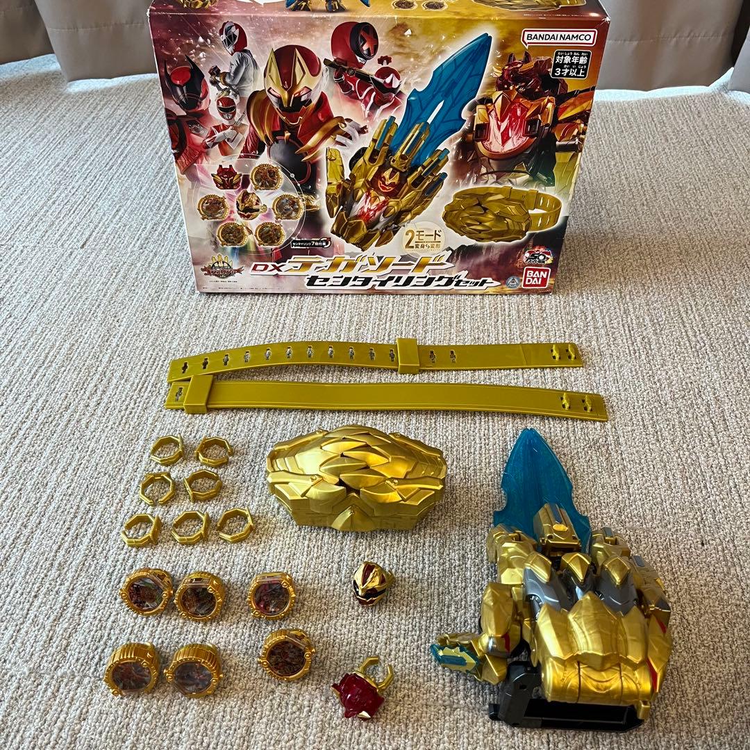 ゴジュウジャー DXテガソード センタイリングセット - メルカリ