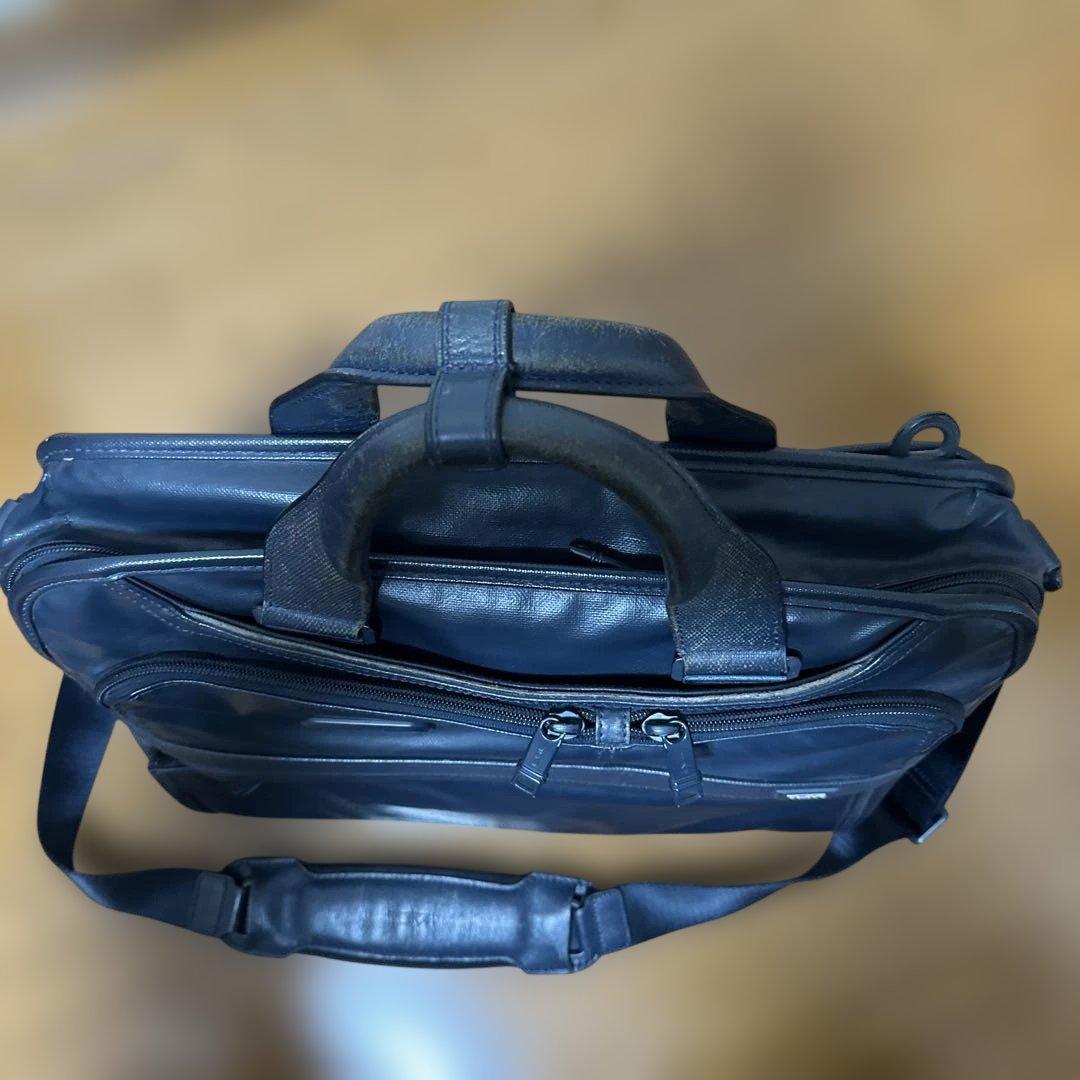 TUMI ビジネスバッグ ネイビー ships別注 - メルカリ