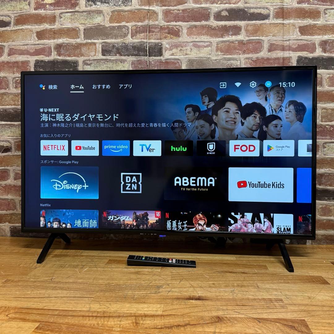 2021年製！42インチ チューナーレス スマートテレビ TSM-4202F2K