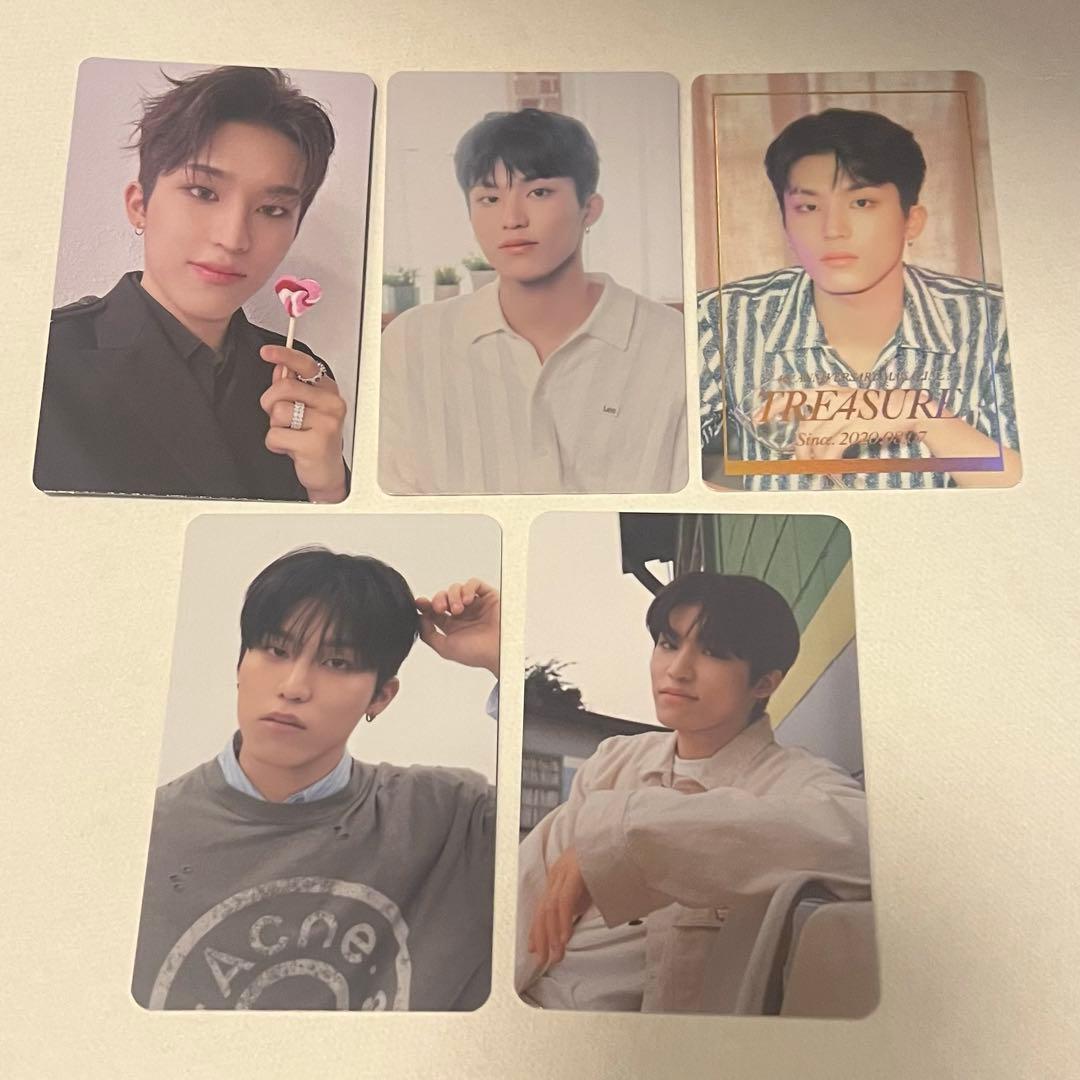 TREASURE ジョンウ トレカ REBOOT マガジン ソウルコン 5枚 - メルカリ