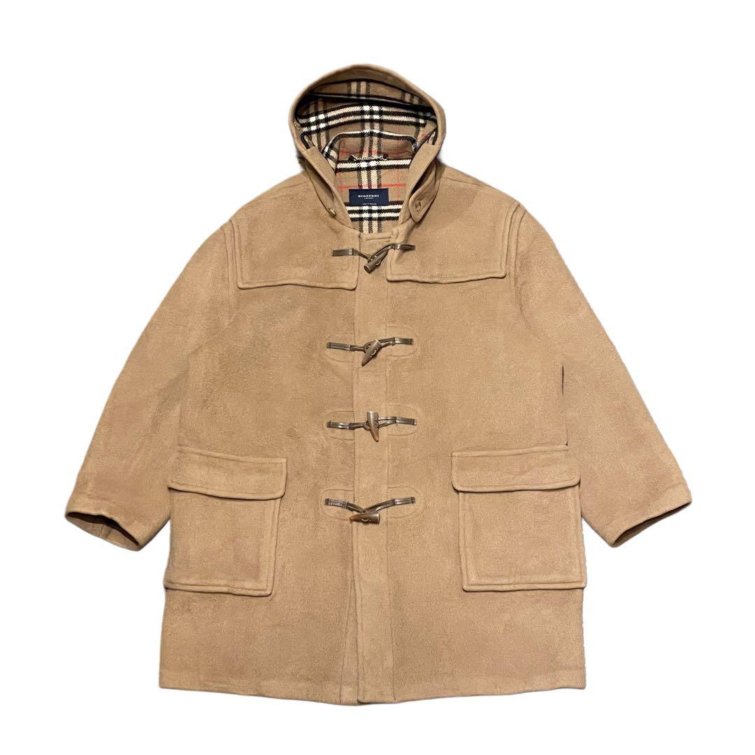 BURBERRY イングランド製 ダッフルコート メンズ L-XL バーバリー 美品 バーバリーロンドンイングランド ダッフルコート メンズ SIZE 46