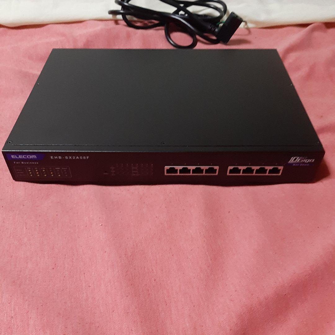 ELECOM◆スイッチングハブ EHB-SX2A08F◆8ポート10Gジャンク品 ジャンク品 ELECOM「EHB-SX2A08F」業務用スイッチングハブ｜Yahoo