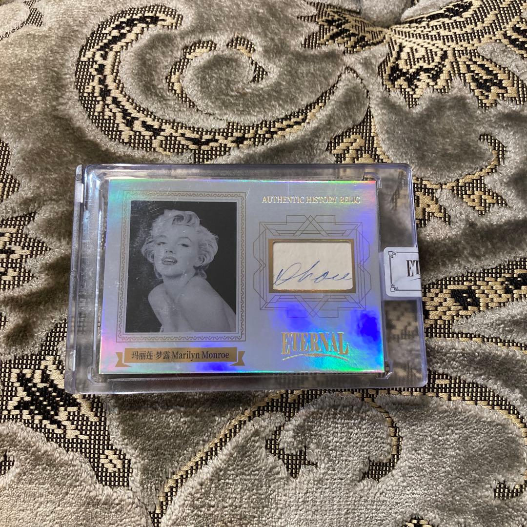 50枚限定】マリリンモンロー直筆カード - メルカリ
