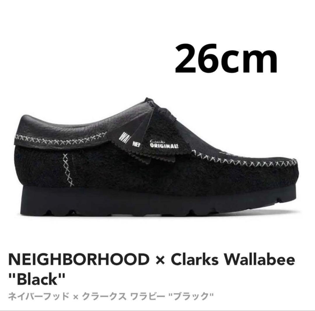 靴 NEIGHBORHOOD Clarks Wallabee Black 26cm Buy NEIGHBORHOOD x Clarks Wallabee GTX 'Black' - 26147139 | GOAT