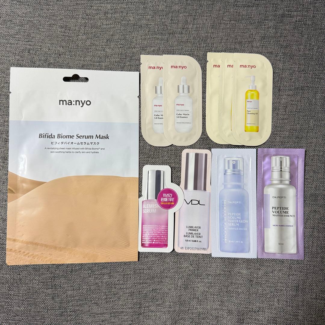 韓国 スキンケア サンプル 10点セット - メルカリ