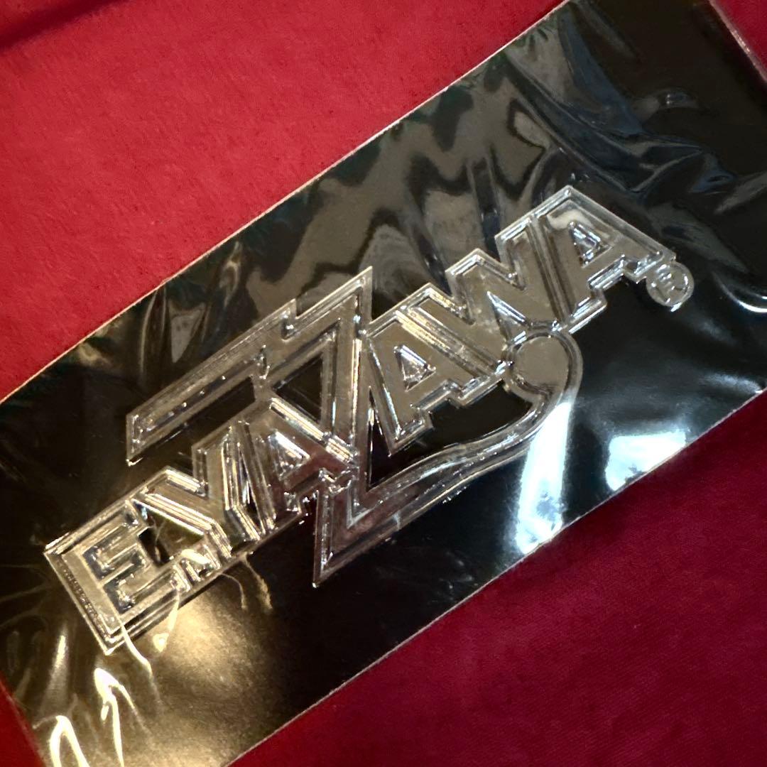 矢沢永吉☆E.YAZAWA☆エンブレムステッカー☆SILVER - メルカリ