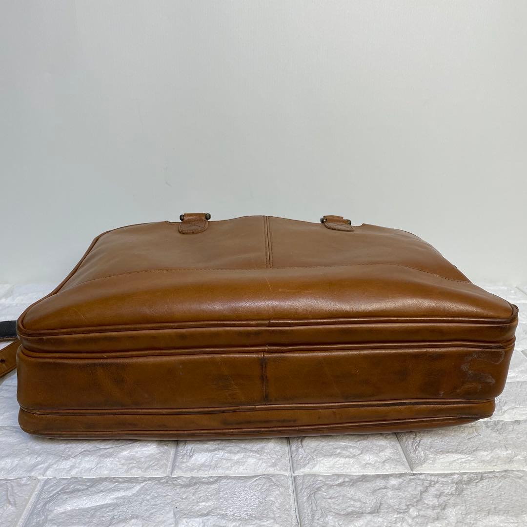 エルエルビーン ビジネスバッグ ブリーフケース 2WAY レザー ブラウン