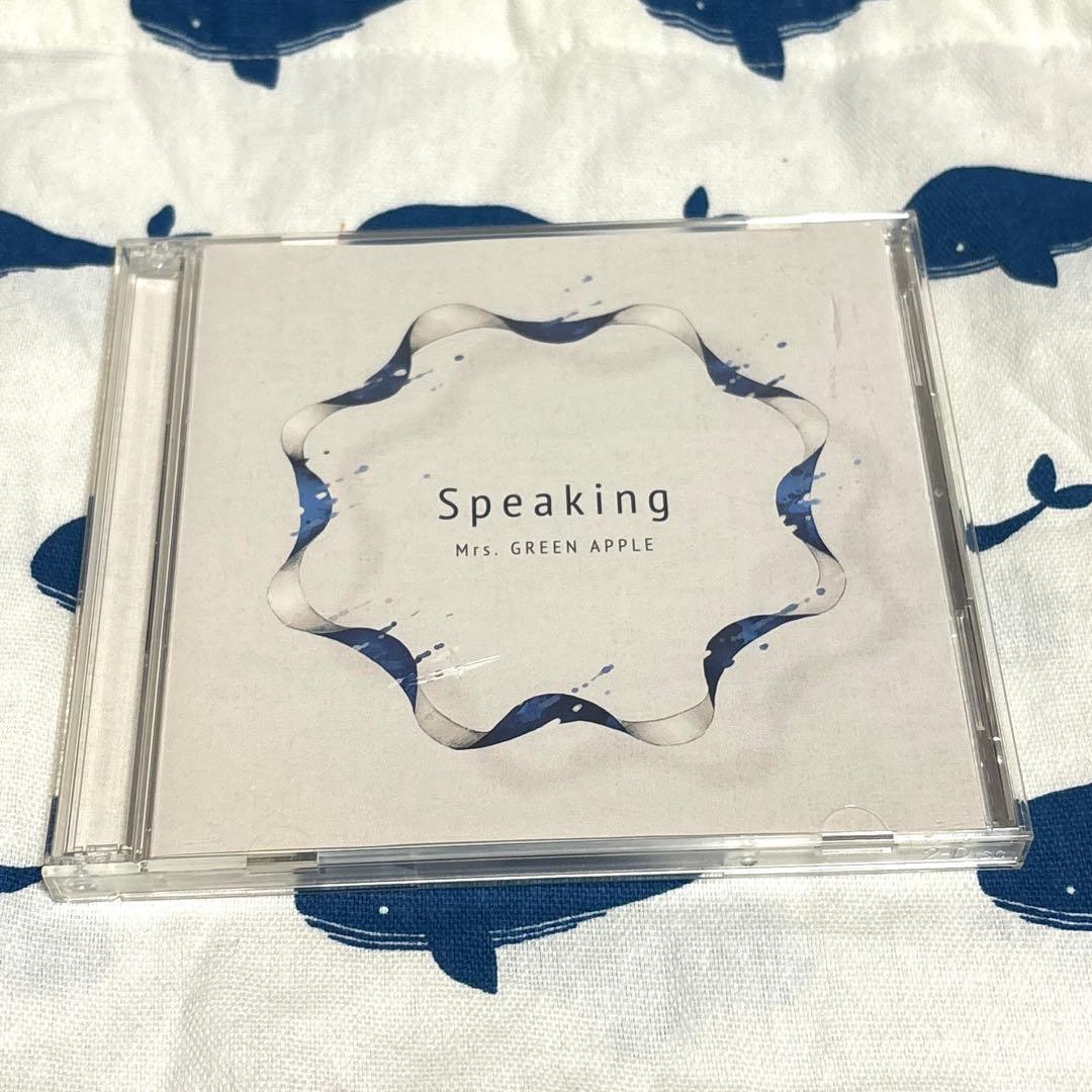 初回限定盤】Mrs.GREEN APPLE Speaking - メルカリ