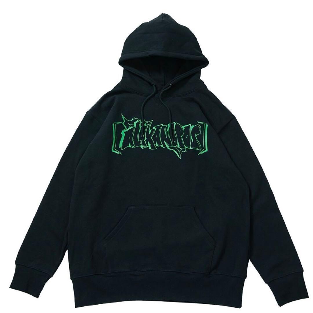 値下げ不可】[ALEXANDROS] パーカー 黒 ドロスくん Lサイズ - メルカリ