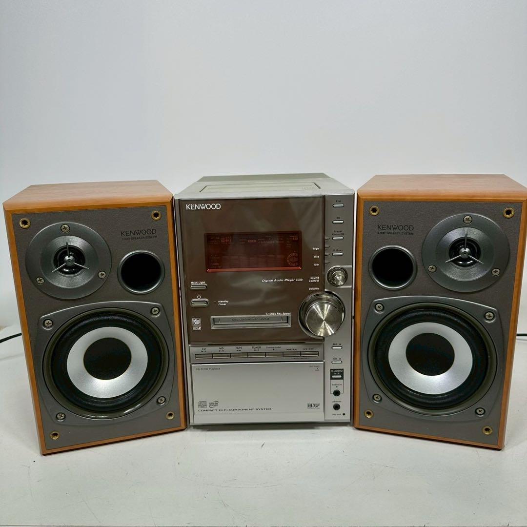 KENWOOD ミニコンポ RXD-SV3MD スピーカーセット 即購入歓迎 - ラジオ