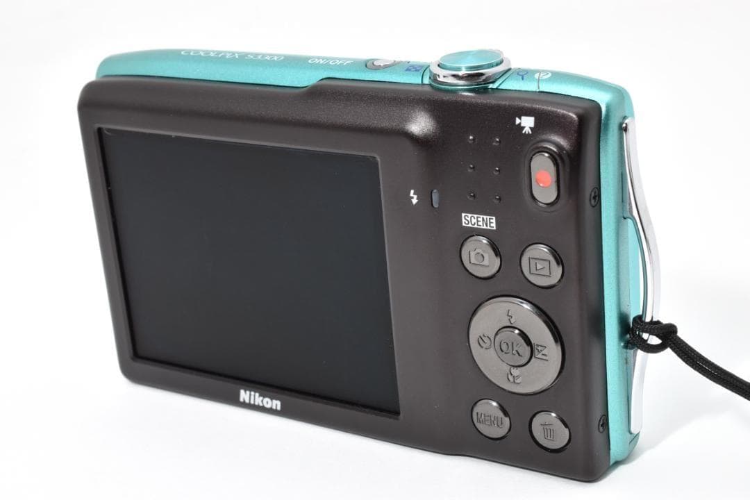 ニコン　Nikon COOLPIX S3300 ミントグリーン《元箱・SD付属》